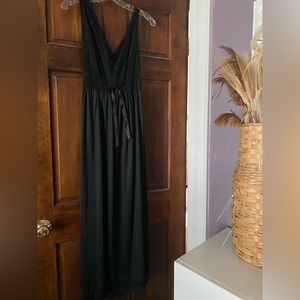 Vintage Black Snowdon Nightgown/Lingerie Size Small